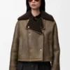 Jacke aus Lammfell Sage