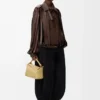 Jacke aus Nappalammleder Braun