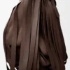 Jacke aus Nappalammleder Braun