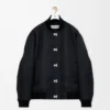 Jacke aus Nylon Schwarz