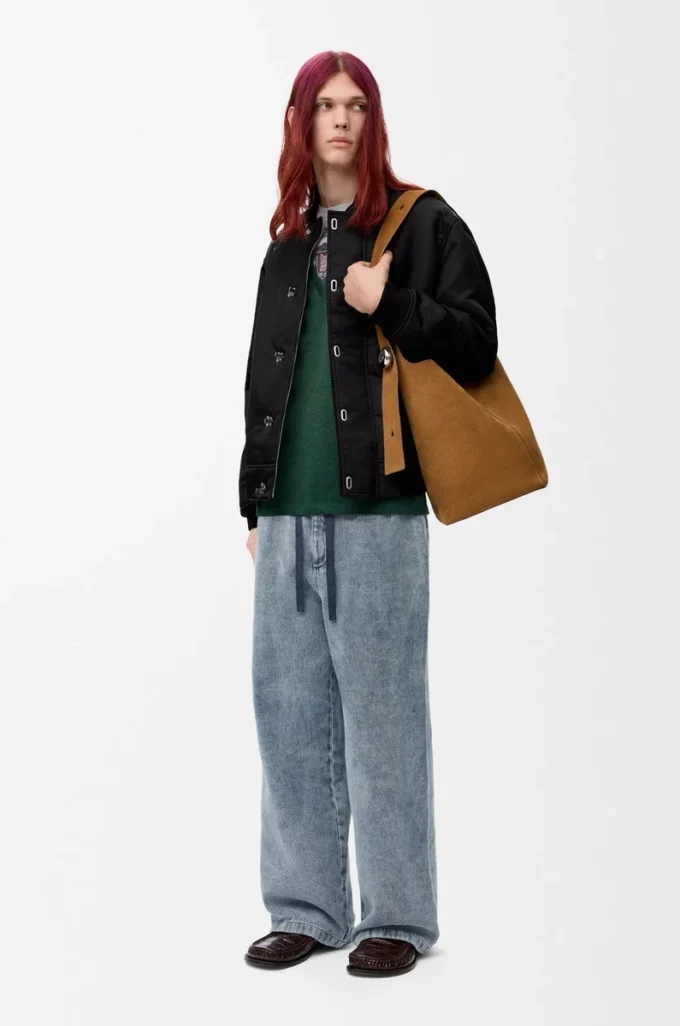 Jacke aus Nylon Schwarz