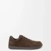 Jambo Sneaker aus Kalbswildleder Dunkelbraun