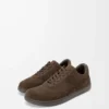 Jambo Sneaker aus Kalbswildleder Dunkelbraun