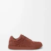 Jambo Sneaker aus Kalbswildleder in Burnt Red