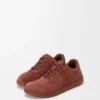 Jambo Sneaker aus Kalbswildleder in Burnt Red