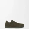 Jambo Sneaker aus Kalbswildleder Olivgrün