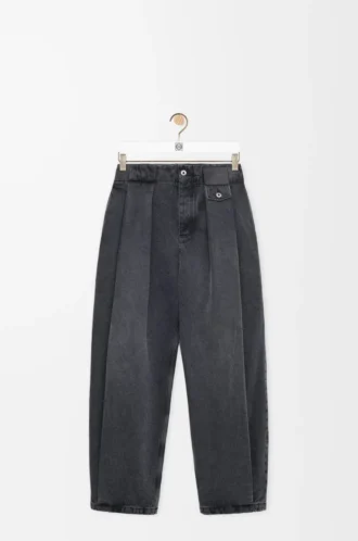 Jeans aus Denim in Schwarz