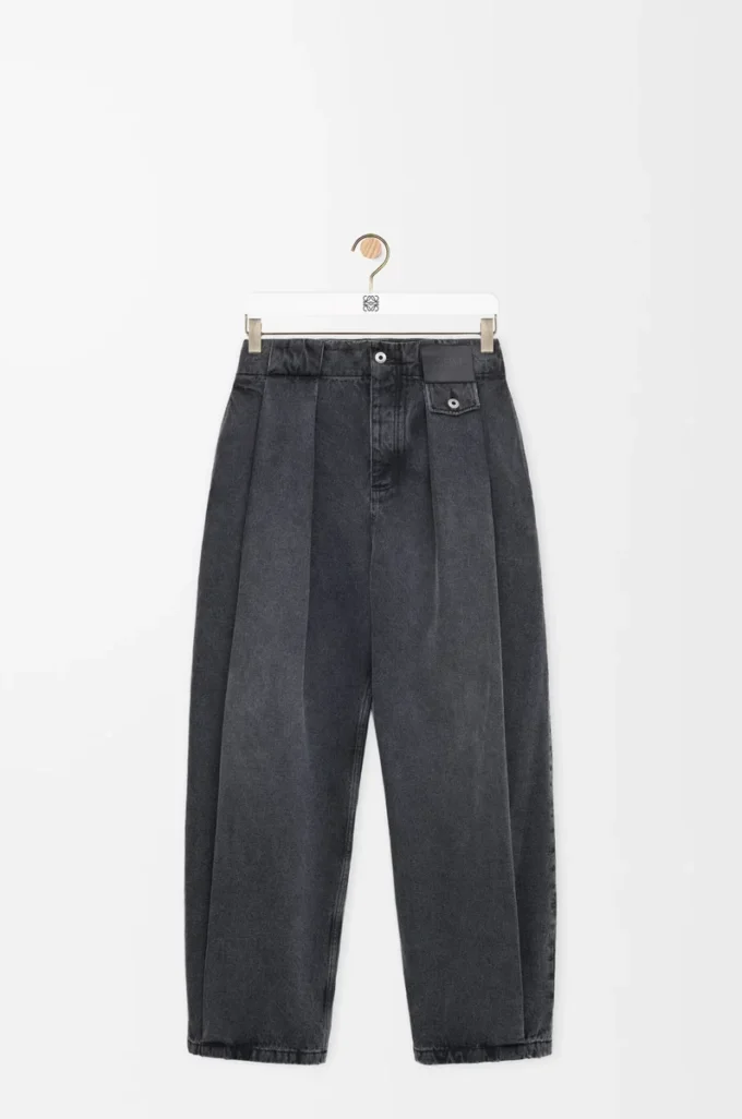 Jeans aus Denim in Schwarz