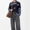 Jeans aus Denim in Schwarz