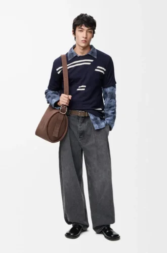Jeans aus Denim in Schwarz