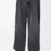 Jeans aus Denim in Schwarz