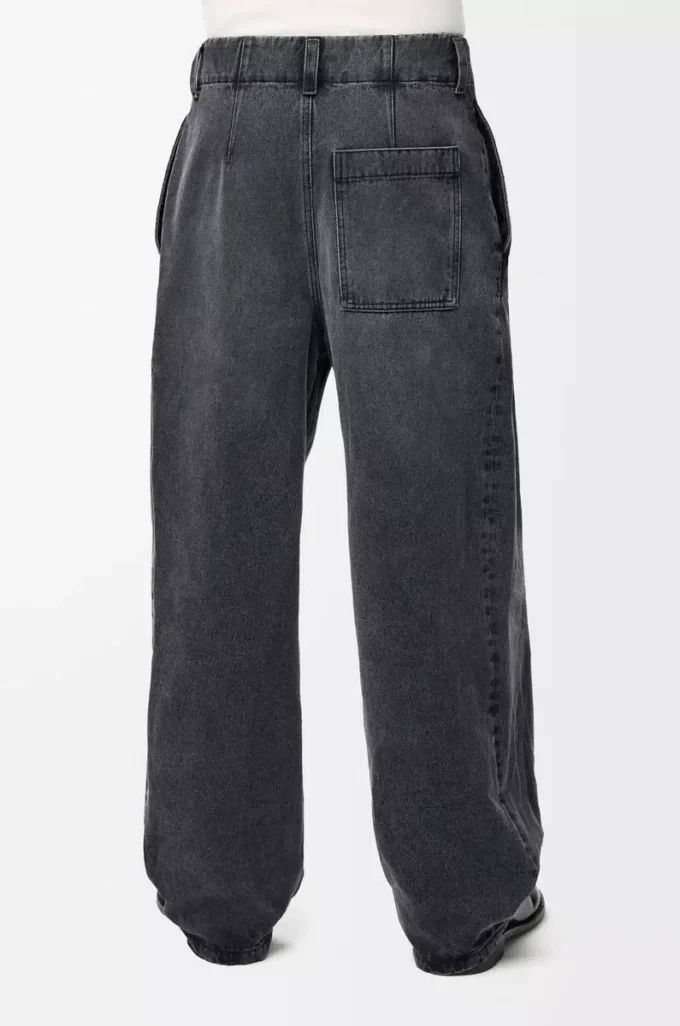 Jeans aus Denim in Schwarz