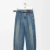 Jeans aus Denim Washed Denim