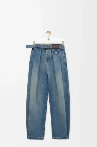Jeans aus Denim Washed Denim