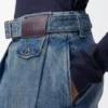 Jeans aus Denim Washed Denim