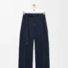 Jeans mit Gürtel in Indigo Blue
