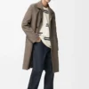 Jeans mit Umschlag aus Denim Raw Denim/Blau