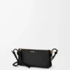 Joya-Tasche aus Nappakalbsleder in Schwarz