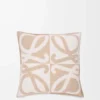 Kissen aus Wolle und Kaschmir Beige/Ecru