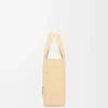 Kleine LOEWE Font-Tasche aus Raffia in Natur