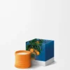 Kleine Orangenblütenkerze Helle Mandarine