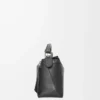Kleine Puzzle Edge Tasche aus klassischem Kalbsleder in Schwarz