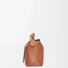 Kleine Puzzle Edge Tasche aus klassischem Kalbsleder in Tan