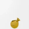 Kleiner Ballon-Würfel in Gelb/Gold