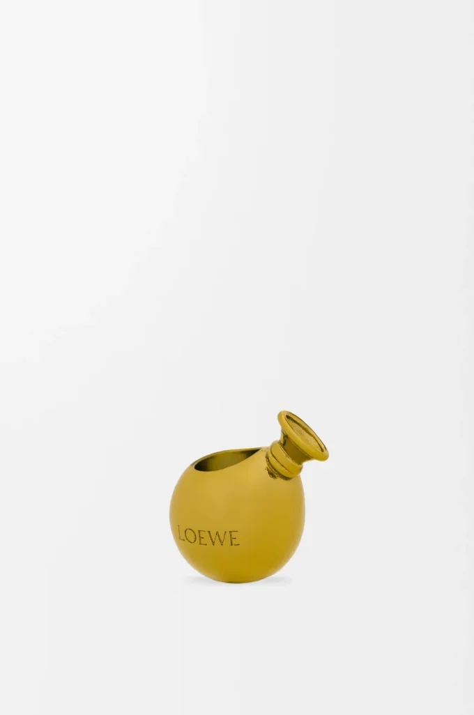Kleiner Ballon-Würfel in Gelb/Gold