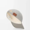L-Patch-Kappe aus Baumwolle in Shell Grey