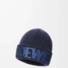 LOEWE-Beanie aus Wolle in Navy Blue