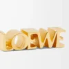 LOEWE Graphic Einzelohrring aus Sterlingsilber Gold