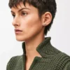 LOEWE Graphic Einzelohrring aus Sterlingsilber Silber