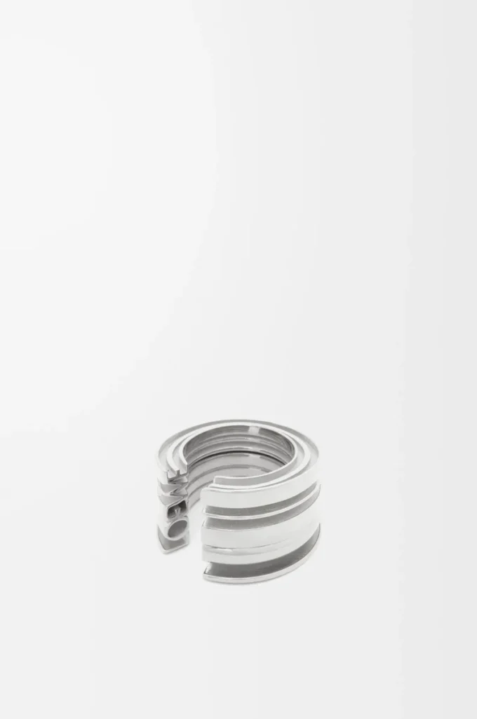 LOEWE Graphic Ring aus Sterlingsilber Silber