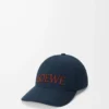 LOEWE-Kappe aus Canvas in Deep Navy