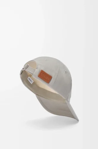 LOEWE-Kappe aus Canvas in Lady Grey