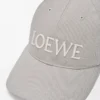 LOEWE-Kappe aus Canvas in Lady Grey