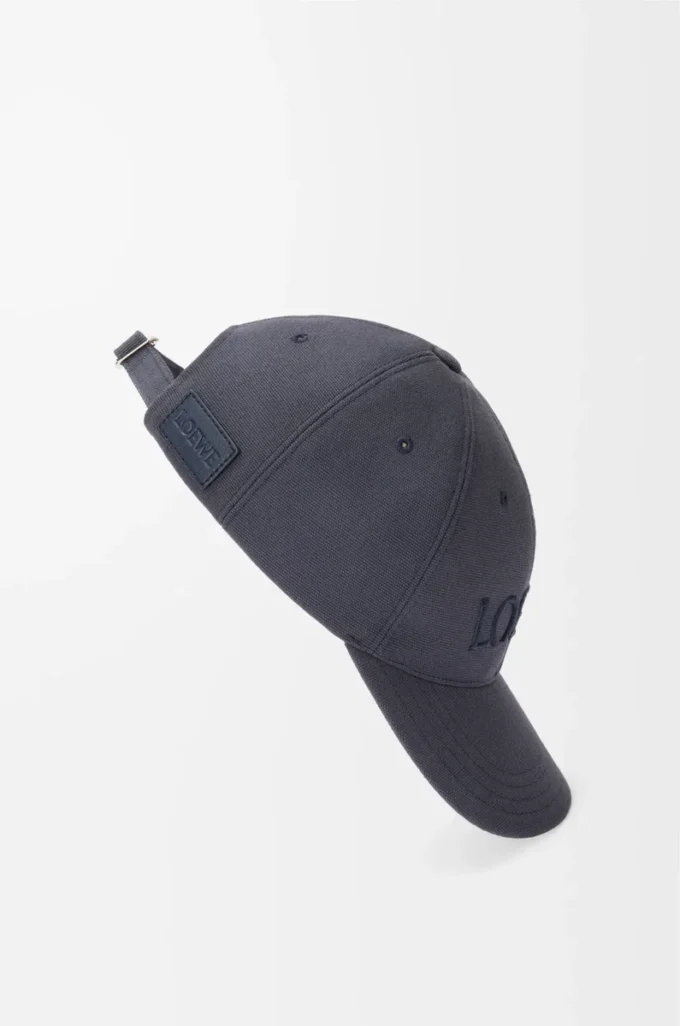 LOEWE-Kappe aus Canvas in Navy Blue