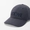 LOEWE-Kappe aus Canvas in Navy Blue