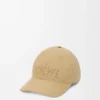LOEWE-Kappe aus Canvas in Sand