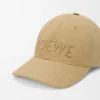 LOEWE-Kappe aus Canvas in Sand
