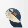 LOEWE-Kappe aus Denim in Denim Blue