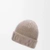 LOEWE-Mütze aus Wolle in Dunkelbeige