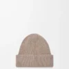 LOEWE-Mütze aus Wolle in Dunkelbeige