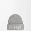 LOEWE-Mütze aus Wolle in Grau LOEWE-Mütze aus Wolle in Grau