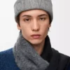 LOEWE-Mütze aus Wolle in Grau LOEWE-Mütze aus Wolle in Grau