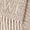 LOEWE-Schal aus Alpaka- und Wollmischung Beige/Ecru