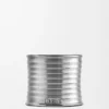Midi-Duftkerze mit schwarzem Sesam, silber