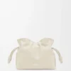 Mini-Clutch „Flamenco“ aus Nappakalbsleder in Sea Salt