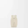Mini-Clutch „Flamenco“ aus Nappakalbsleder in Sea Salt